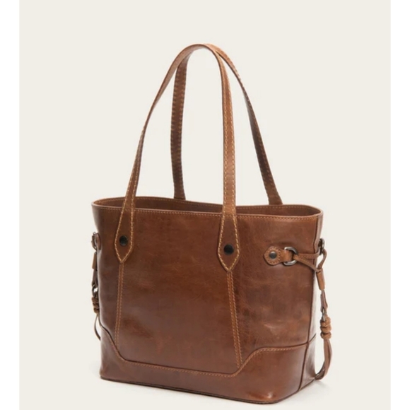 NWT Frye Melissa Carryall Cognac - Picture 2 of 4